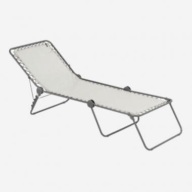 Tumbona de Jardín Plegable- Siesta L- Color Beige- Lafuma®  LAFUMA