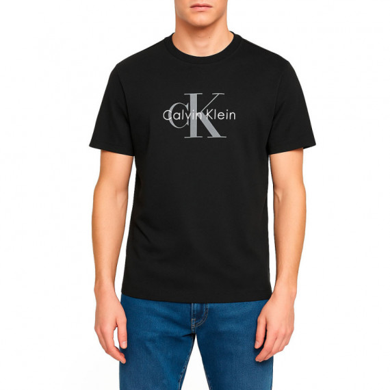 Camiseta con Logo Monograma  CALVIN KLEIN