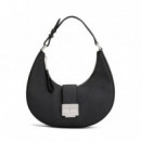 Bolso Hobo con Broche de Giro y Logo  TOMMY HILFIGER