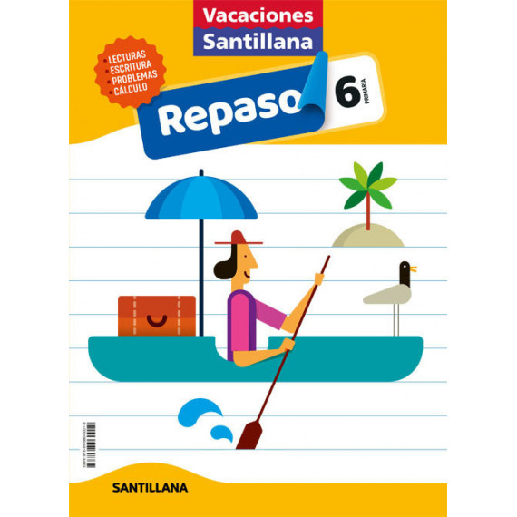 Vacaciones Santillana 6 Primaria Actividades de Repaso para el Verano