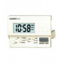 CASIO Reloj Despertador Mini Modelo PQ-10 Blanco