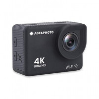 Agfa Camara Deportiva Accion Realimove AC9000 4K,12MPX,PANTALLA Lcd con Wifi Negro  AGFAPHOTO