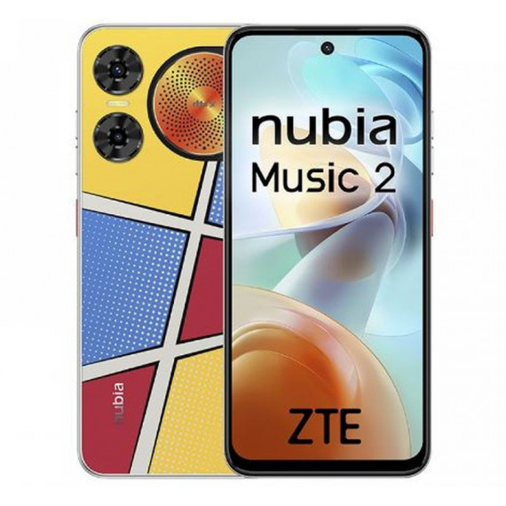 ZTE Smartphone Nubia Music 2 Pop Art 6,7 Hd+ 4+4GB/128GB 5MP/50MP