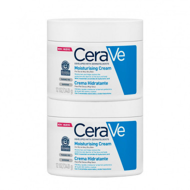 Moisturising Cream Duo 
duo Crema Hidratante  CERAVE