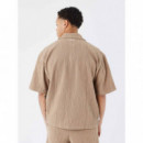 Camisa Informal Plisada de PROJECT X PARIS