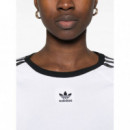 ADIDAS ORIGINALS - 3 S Baby Tee - White - IP0662/WHITE