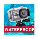 AGFA Camara De Accion REALIMOVE AC7000 2.7K,16Mpx,Pantalla LCD Con Wifi Negro