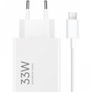 XIAOMI Cargador Red 33W +cable Datos Blanco BHR9956EU