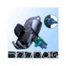 JOYROOM Soporte Movil de Coche para Rejilla con Cargador Inalambrico 15W JR-ZS241