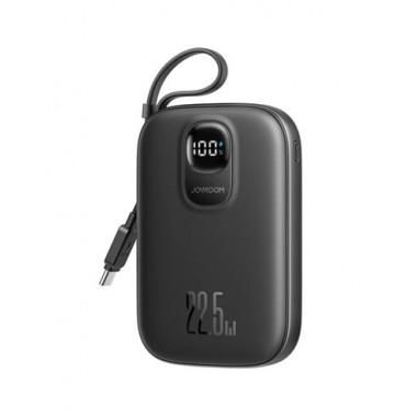 JOYROOM Bateria Externa Portail 10000mAh Con Cable Tipo C Incorporado 22.5W