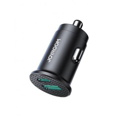 JOYROOM Mini Cargador de Coche  Por Usb y Tipo C 15W JR-CCN16 Negro