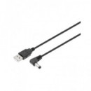 NIMO Cable Alimentacion Jack 5.5X2.1 a USB 1MTR WIR1914