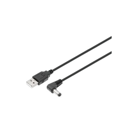 NIMO Cable Alimentacion Jack 5.5X2.1 a USB 1MTR WIR1914