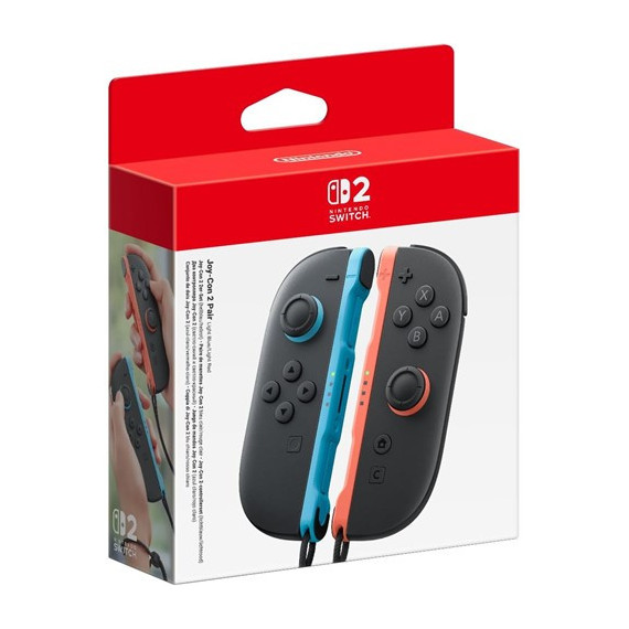 NINTENDO Juego de Mandos NINTENDO Switch 2 Joy con Pair Azul/rojo