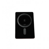 Apokin Bateria Externa Portatil Extra Fina 5000MAH con Carga Inalambrica Magnetica Negra PB-65010  LALO