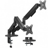 AISENS Soporte para 2 Monitores Mesa 17-32 hasta 9 Kg