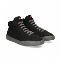 Botin Elasticos Nylon Negro  CAMPER