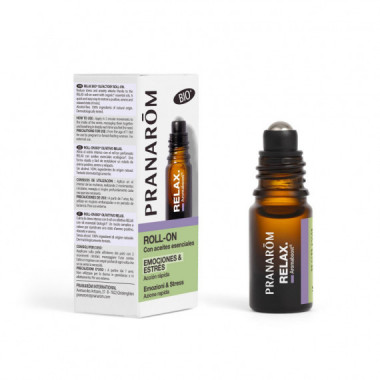 PRANAROM AROMABOOST ROLLER RELAX BIO (EMOCIONES Y ESTRES) 5ML