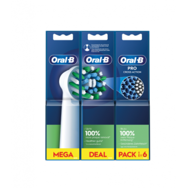 Oral B Recambio Cross Action X6  PROCTER & GAMBLE