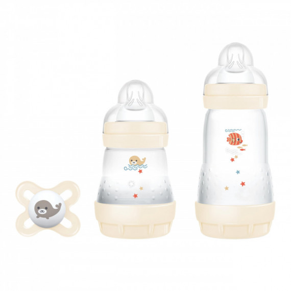 Mam Starter Set Matt-a + 0 Meses 1 Biberon Easy Start Anti-colic 130 Ml + 1 Biberon Easy Start Anti-  JOHNSON & JOHNSON