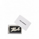 KARL LAGERFELD - K Skuare Cont Wallet Grainy - 998 - A3W32024/998