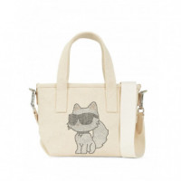 KARL LAGERFELD - Ikon Choup Rhnstn Sm Shopper - 106 - A3W50115/106