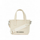 KARL LAGERFELD - Ikon Choup Rhnstn Sm Shopper - 106 - A3W50115/106