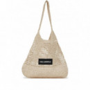 KARL LAGERFELD - K Essential Crochet Beach Bag - 106 - A3W46033/106