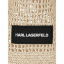 KARL LAGERFELD - K Essential Crochet Beach Bag - 106 - A3W46033/106
