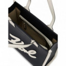 KARL LAGERFELD - K Skuare Md Tote Grainy - 998 - A1W30042/998