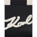 KARL LAGERFELD - K Skuare Md Tote Grainy - 998 - A1W30042/998