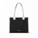 KARL LAGERFELD - K Skuare Md Tote Grainy - 998 - A1W30042/998