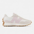 Sneaker 327 Blanca/rosa  NEW BALANCE