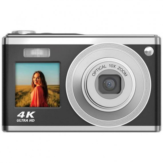 Cámara de Fotos Digital Compacta AGFAPHOTO DC9200BK 10X Zoom 24 Mp Negra