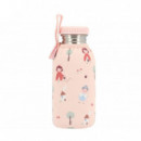Botella Infantil de Acero con Funda 500ML. TUTETE