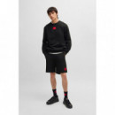 HUGO Pantalones Negros 50466196-001