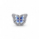 PANDORA Moments Charm en Plata de Ley Mariposa Azul Brillante 790761C01