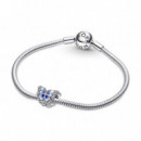 PANDORA Moments Charm en Plata de Ley Mariposa Azul Brillante 790761C01