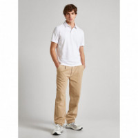 PEPE JEANS Polo Harper Blanco PM542157-800