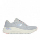 SKECHERS Zapatillas Arch Fit 20 Grises 150051-LGMT
