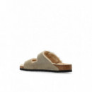 BIRKENSTOCK - Arizona Shearling Leve - Taupe - 1028226/TAUPE