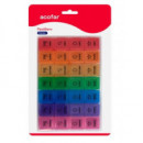 Acofar Pastillero Semanal Horizontal 1 Unidad  ACOFARMA