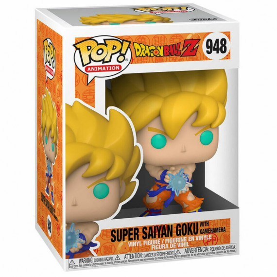 FUNKO Pop Dragon Ball Z Super Saiyan Goku Kamehameha Wave