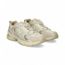 Apliques Beige Deportivo Malla Blanco  NEW BALANCE
