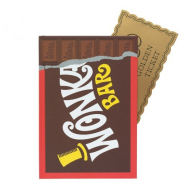 Cuaderno Willy Wonka Wonka Bar A5  GRUPO ERIK