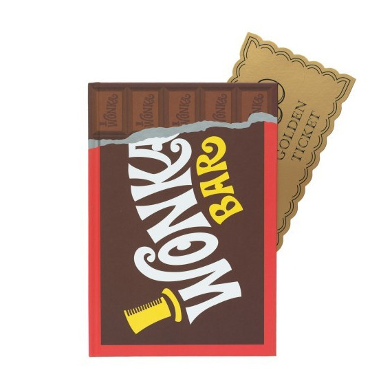 Cuaderno Willy Wonka Wonka Bar A5  GRUPO ERIK