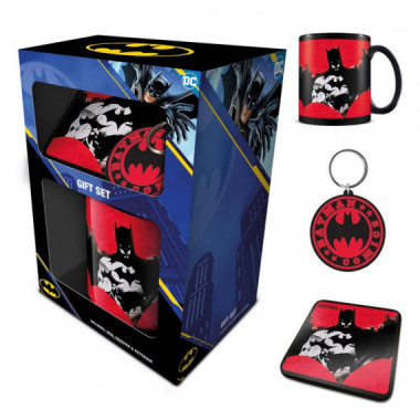 Pack Taza con Llavero Batman Dc  PYRAMID