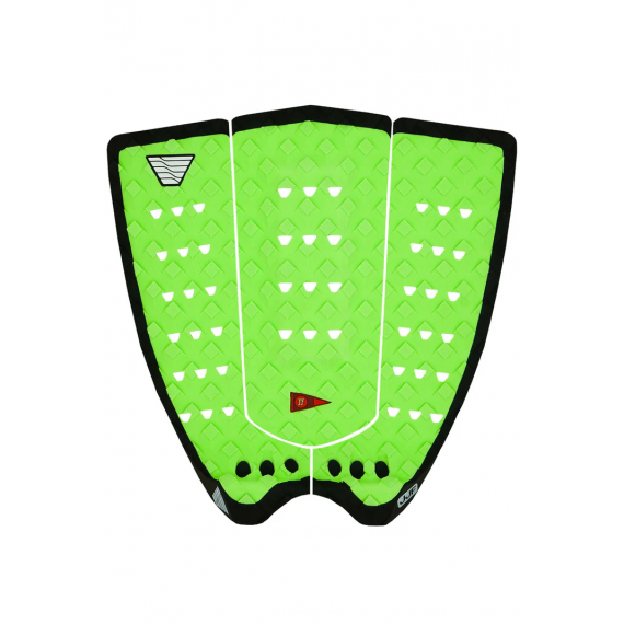 Grip VEIA John John Florence Round Tail Pro Pad - Space / Hi Vis Green