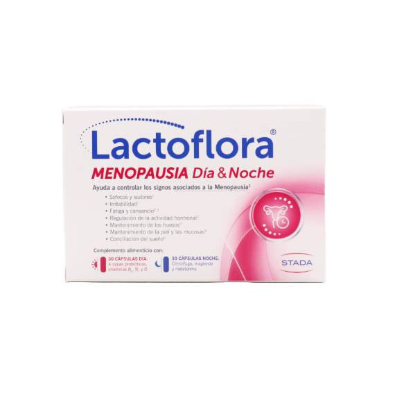 LACTOFLORA MENOPAUSIA DIA Y NOCHE 60 COMP