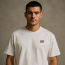 Camiseta Oversize Dailos (o) Blanco - Valor  GUANCHE SPIRIT